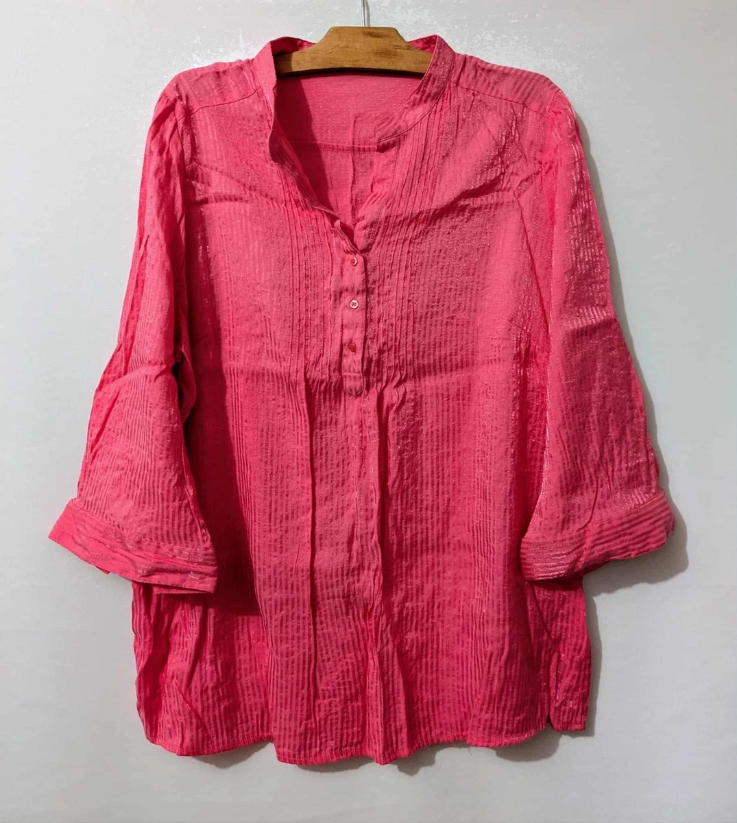 Haut Rose Foncé/rouge Marks & Spencer Taille 8 - Neuf Avec étiquette