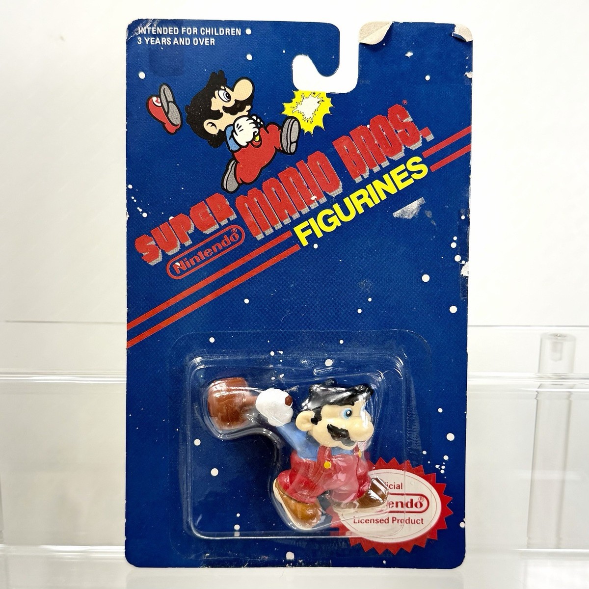 スーパーマリオ　フィギュア　1989年製 Vintage Nintendo Super Mario Bros Figurine 2” With Hammer 1989 | eBay