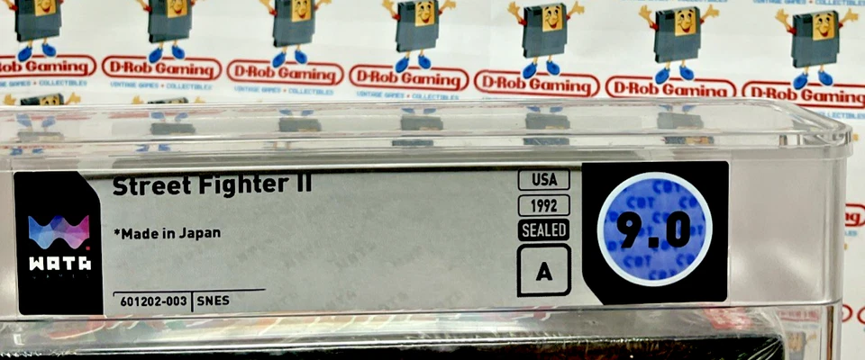 Street Fighter II 2 Super Nintendo SNES New Sealed Wata VGA CGC PSA Graded JAPAN - Image 2 of 4