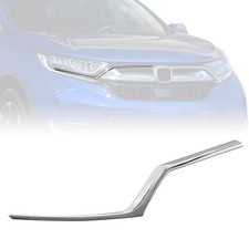 Hecasa Molding Compatible 2017-2019 Honda Cr-V Crv Front Bumper Head Light