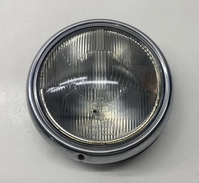 Mercedes W110 Heckflosse Front Scheinwerfer Chrom Ring Rahmen BOSCH mit Dichtung - Bild 1 von 4