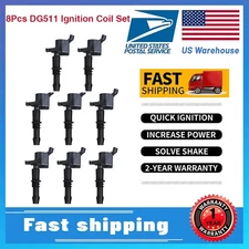Set of 8 DG511 Ignition Coils For Ford 04 -08 F-150 5.4L 05-08 Expedition 5.4L