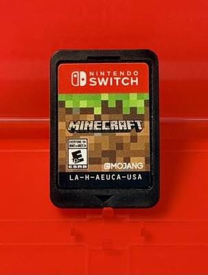 Minecraft for Nintendo Switch Game Cartridge Only, Tested Working