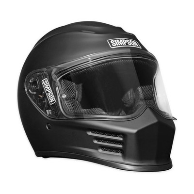 Simpson Motorcycle Speed Bandit Full Face Helmet Matte Black XX-Large