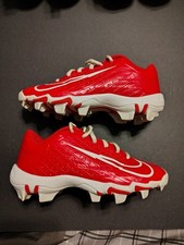 Nike Vapor Youth Baseball Cleats  Red/White S...
