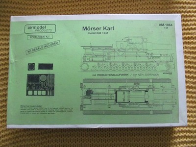 airmodel products AM-1064 Morser Karl Gerat 040/041 im Maßstab 1:35.