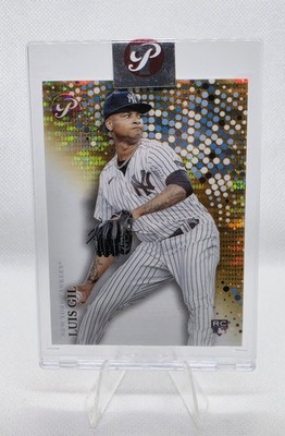 2022 Topps Pristine - Luis Gil #225 Gold Refractor /50 (RC)