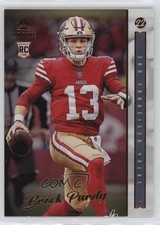 2022 Panini Chronicles Luminance Update Rookies Bronze Brock Purdy #213 6e0