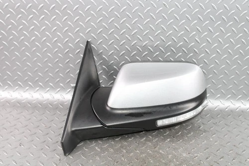 18-19 Explorer Ingot Silver Driver Side Left LH Power Door Mirror Blind Spot OEM