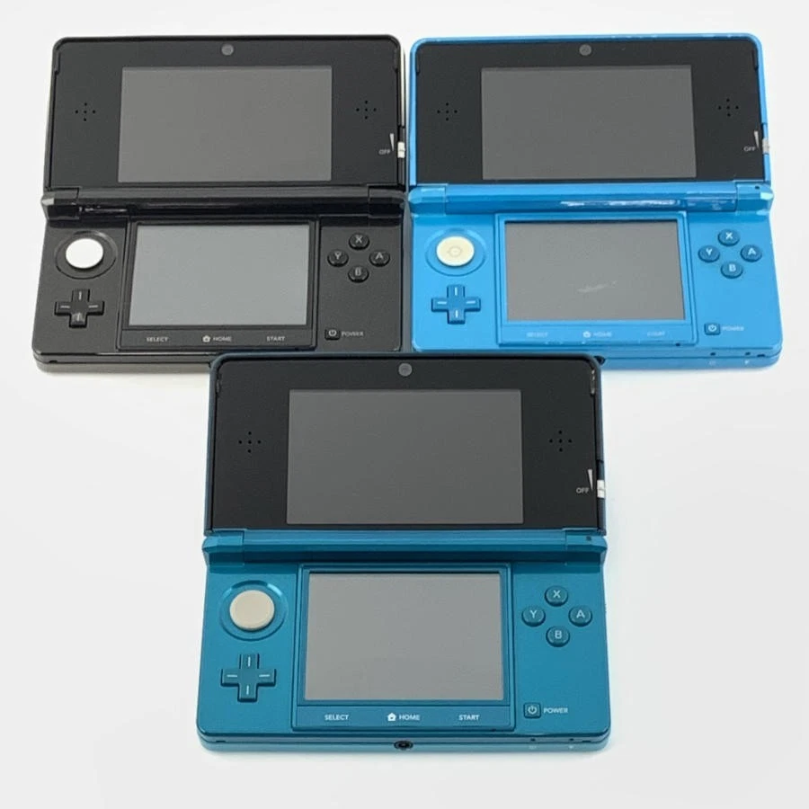 Nintendo 3DS Console CTR-001 JPN Lot of 3 Set For Parts Repair Japan 8862 UG - Image 2 of 4