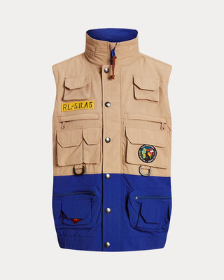 Polo Ralph Lauren - Wildlife Expedition Wolf Howl Waterproof Utility Vest - M