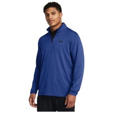 Image of Under Armour Mens Matchplay Half Zip Top UA Golf Training Running Gym Sweater