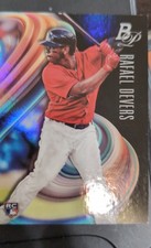 2018 Bowman Platinum - Rafael Devers #2 Batting (RC)
