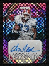 2023 Prizm Franchise Legends Signatures Purple Power 18/49 Andre Reed Auto gp1