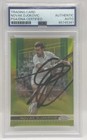 NOVAK DJOKOVIC SIGNED 2024 TOPPS CHROME /299 LIME GREEN REFRACTOR AUTO PSA/DNA