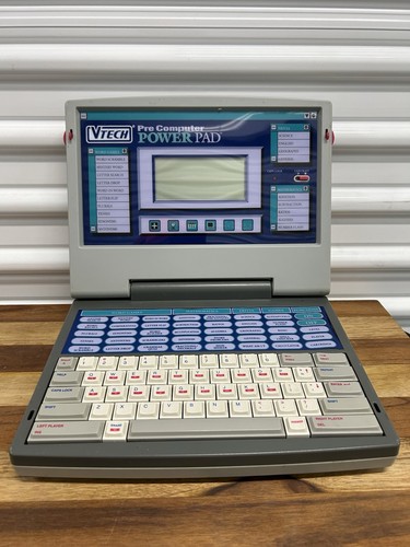 VTech Power Pad Plus Pre Computer Kids Laptop Vintage Currently ...