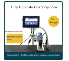 Fully Automatic Inkjet Printer for Printing Labels Dates QR CodesFood BagsBoxes