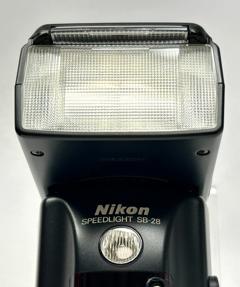 Nikon Speedlight SB-28 Shoe Mount Flash [Mint] Black w/Pouch Japan - Image 2 of 4