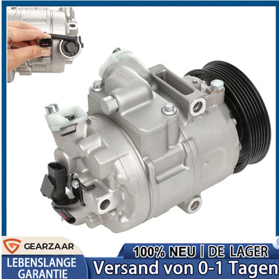 KOMPRESSOR KLIMAANLAGE FÜR VW SKODA SEAT AUDI POLO GOLF TIGUAN A2 6Q080806G