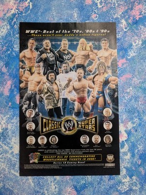 Classic WWE Super Stars Jakks Pacific Toys 2006 Werbung - siehe Details