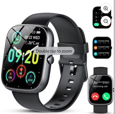Smart Watch Fits for Android and iPhone, IP68 Waterproof