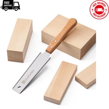 Japanese Hand Saw, 6 Inch Pull Saw with Double Edges of 11/17 TPI, SK5 Flexible