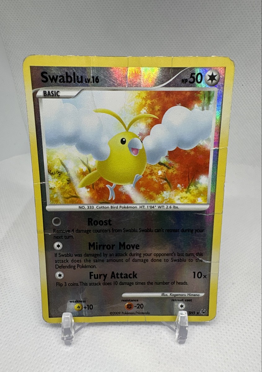 shiny swablu pokemon card Pokemon Karte Swablu Shiny PSA 10 SV42 main image 1