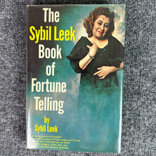 Sybil Leek Book of Fortune Telling 1969 Hardcover Book Club