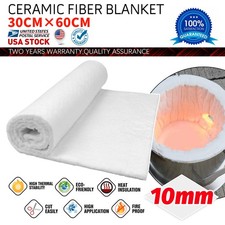 12inch x 24inch Ceramic Fiber Blanket Fireproof Insulation Baffle Rated to 2400F