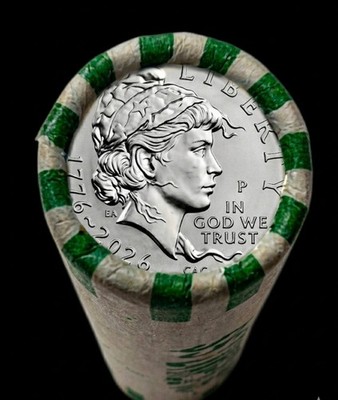 2026 P Denver SemiQ Emerging Liberty Dime $5 Roll 50 Coins - IN HAND