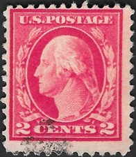 US Scott #499 - 1917 George Washington 2C
