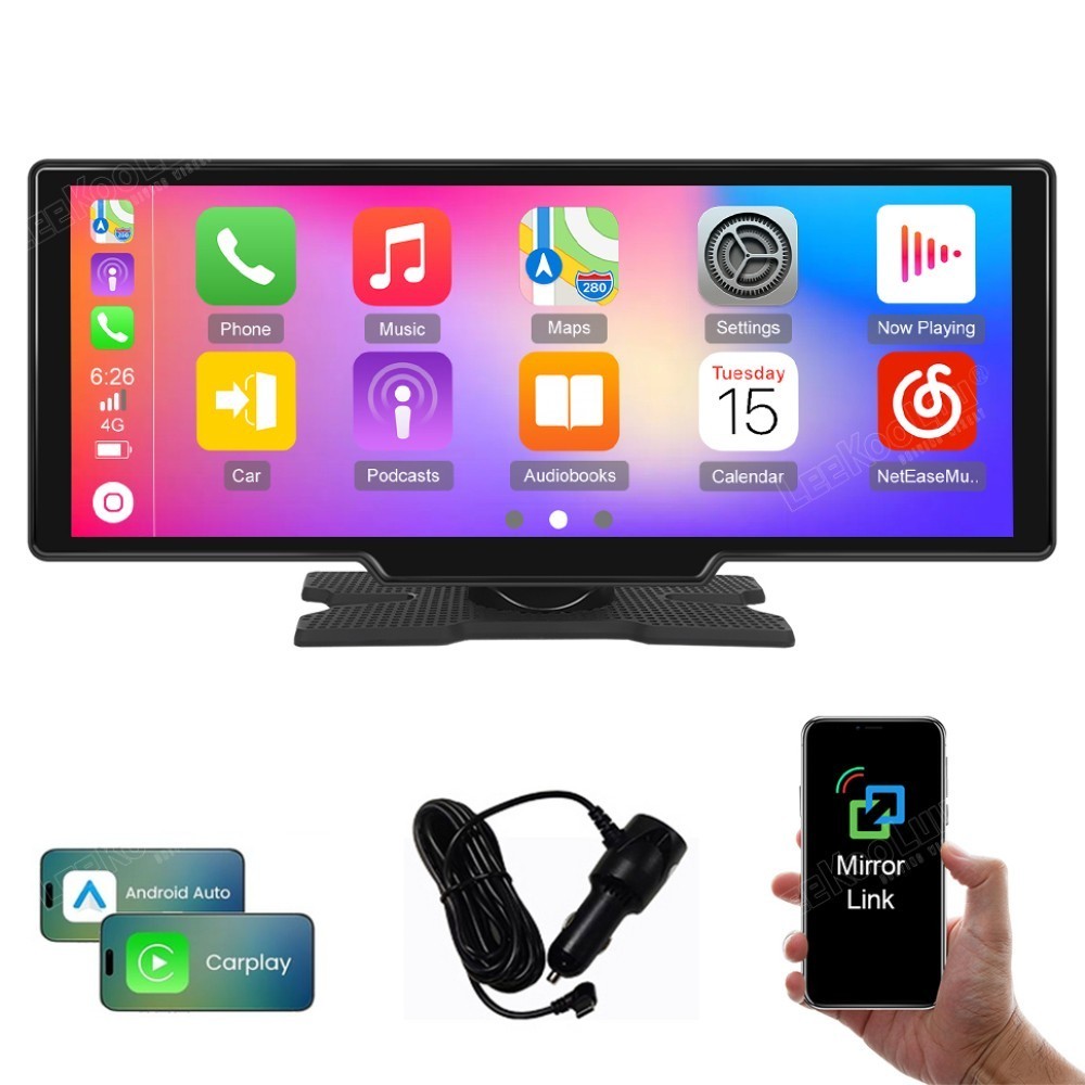 10.26' Car Wireless Apple CarPlay Auto Touch Screen NILEX Brand
