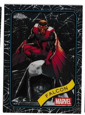 2025 Topps Chrome Falcon /399 #80 Spider Web Refractor