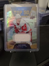 2019-20 Upper Deck Allure - Top 50 Filip Zadina #T50-34 Jerseys (MEM, RC)