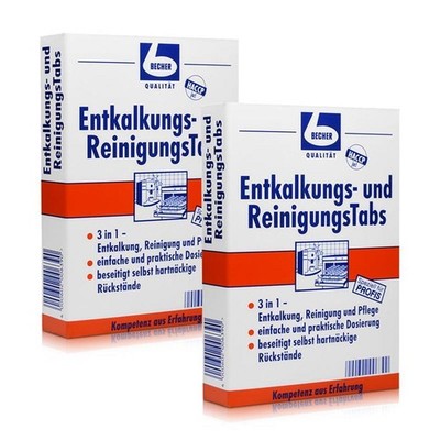 Dr. Becher Entkalkungs- und Reinigungs Tabs 8 stk. (2er Pack)