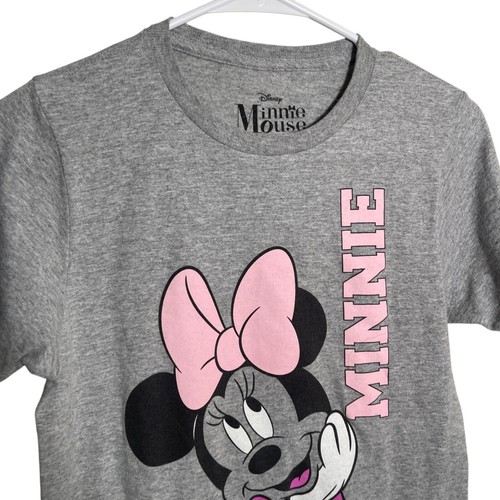 Camicia Disney Minnie Mouse ragazza grande grigia manica corta top - Foto 7 di 7