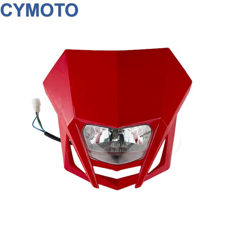 LED Headlight Assembly for Honda XR CR CRF 100 110 150 125 230 250 450 — 第 2/4 张图片