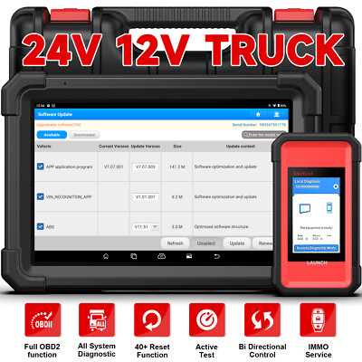 2026 LAUNCH X431 V+Smartlink Profi KFZ OBD2 Diagnosegerät Snaner ECU Programmier