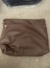 Thirty One Relaxed Crossbody Bag Cappuccino Smooth Pebble