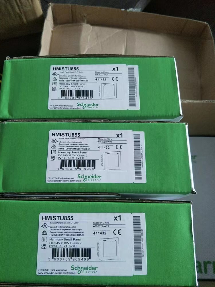 1PC New in Box Schneider HMI HMISTU855 touchscreen HMISTU855 | eBay