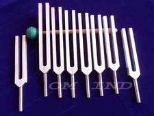 Harmonic Spectrum Unweighted 8 PC tuning fork FOR SOUND HEALING