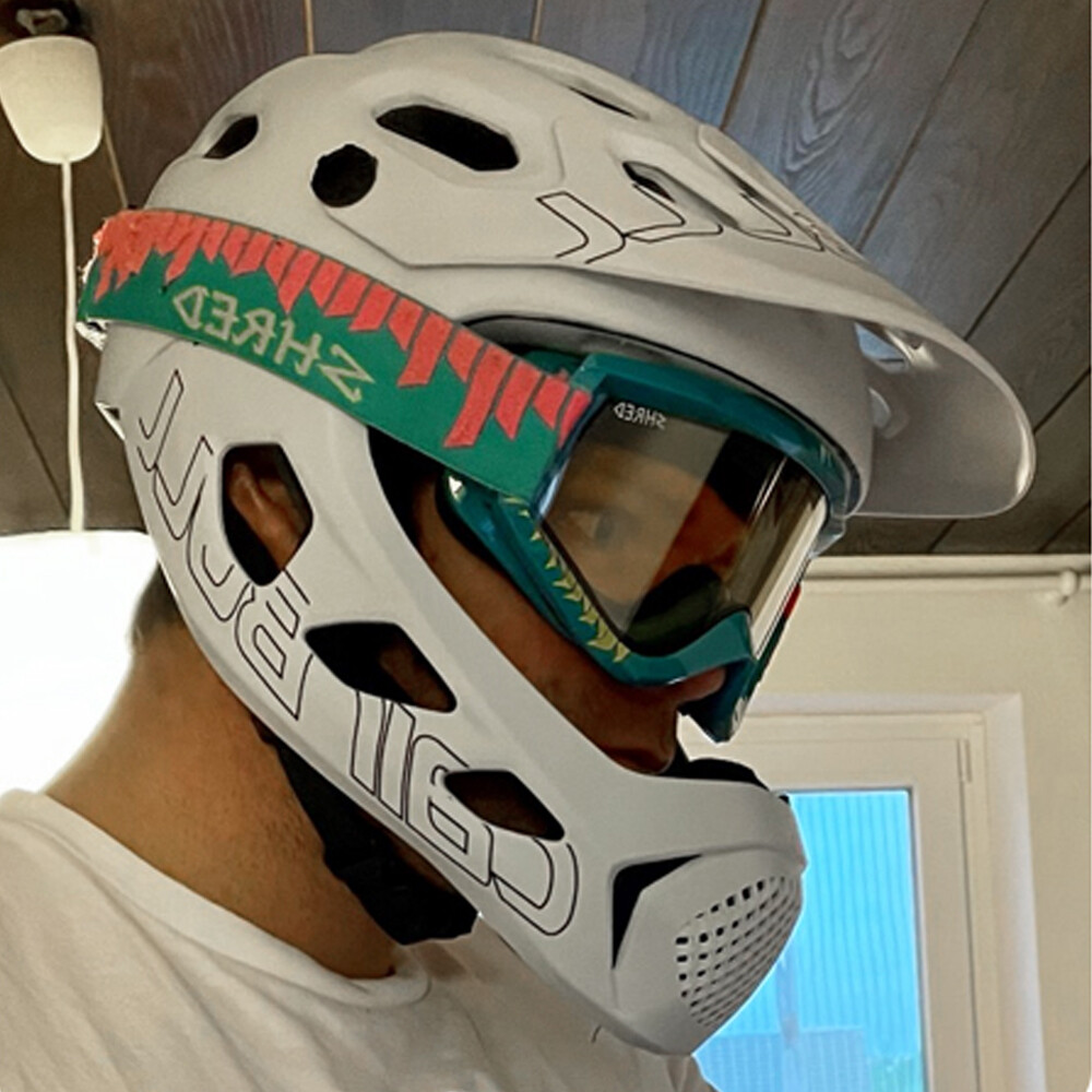 Bicycle Cycling Helmet Detachable Full Face MTB Downhill Mountain Bike Helmet eBay