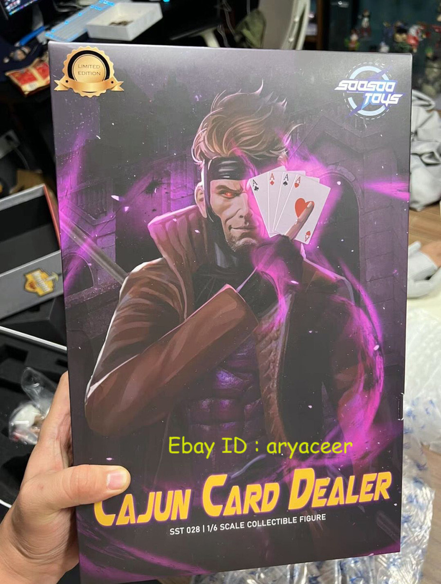 Soosoo Toys SST028 1/6 Cajun Card Dealer Gambit Action Figure