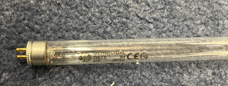 NOS GE G6T5 6W 41V germicidal Lamp - Image 2 of 2