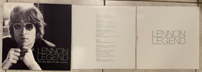 John Lennon Legend Double Vinyl Album Gatefold Sleeve UK Import