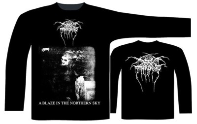 Darkthrone A Blaze In The Northern Sky Longsleeve Gr.XL T-Shirt Tsjuder 1349