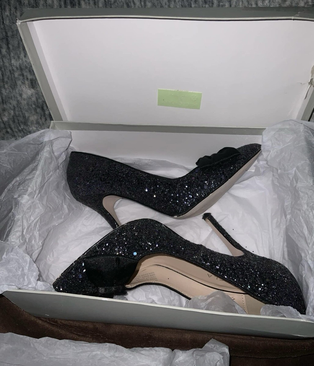 Kurt Geiger Carvela Chloe Glitter Shoes Uk Size UK