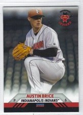 2022 Indianapolis Indians (Triple A-Pittsburgh Pirates) Austin Brice