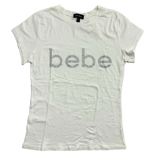 Bebe Women's Honey Comb Racer Back Logo Top Pink Size XL New With