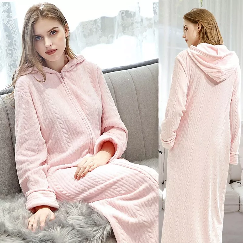 Dunnes Stores | Print Zip Dressing Gown